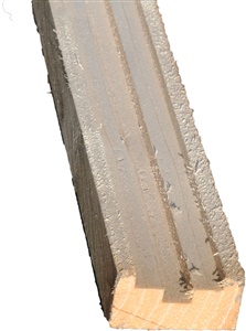 Lišta dřevěná 200 cm ochranná
